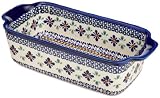 Bunzlauer Polish Pottery Loaf Pan, DU60 Design