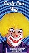 Curly Yellow Clown Wig - Adult Std.