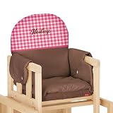 Produkt-Bild: Herlag H5064-262 Sitzverkleinerer braun/vichy-pink  f&uuml;r Kombi-Set TX