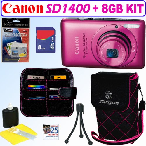 Canon PowerShot SD1400IS 14.1 MP Digital Camera 
