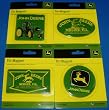 Set of 4 John Deere Collectible Magnets