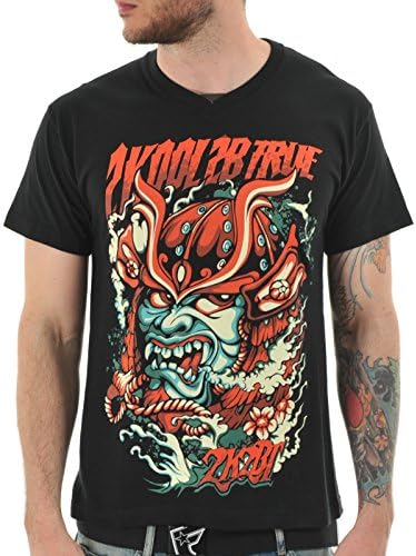 2K2bt Black Samurai T-Shirt (S , Black)