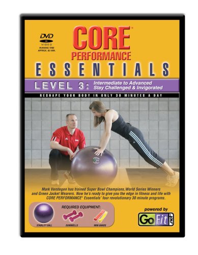 GoFit Core Essentials DVD & Training Card - Level 3