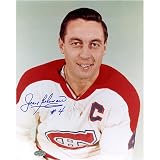 Jean Beliveau Montreal Canadiens - Pose - 8x10 Autographed Photograph