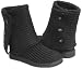 Women's UGG Classic Cardy Boots, BLACK, Size 6