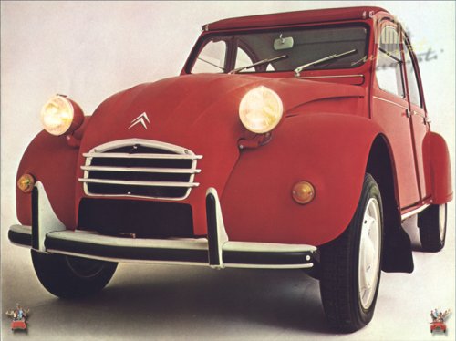 Voilà: Monpti - Citroën 2CV Werbung in Deutschland 1958 - 1990
