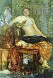 Hand Made Oil Reproduction - Mikhail Vrubel - 24 x 36 inches - Sitter in the Renaissance Setting