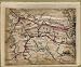 Map of South Carolina, Georgia, Alabama, and Tennessee. (Civil War Map Reprint measur...