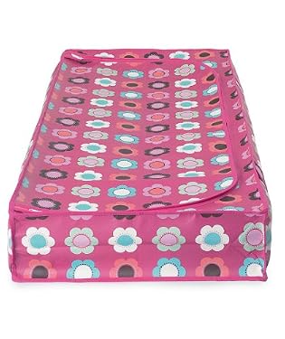 Flowers Under Bed Storage - Pink