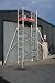 Loyal Aluminium Industrial Scaffold Tower Single Width (1.05m) x 2m Long (3