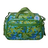 Tuc Tuc Green Print Kids Travel Bag. Baby Diaper Bag. Selvatic Collection.
