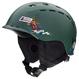 Smith Optics Hustle Snow Helmets Emerald Ink Daggers