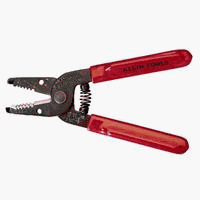 Klein 11055-INS Insulated Klein-Kurve Wire Stripper Cutter, Orange by Klein Tools