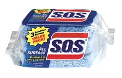 S.O.S. All Surface Scrubber Sponge, 3-Count Packs (Pack fo 8)