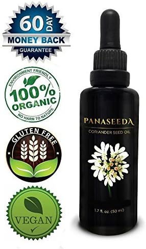 Coriander Seed Oil, 50 ml, Vegan &amp; Organic. Natural Candida Cleanse by Activation Products