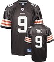 Charlie Frye Reebok NFL Brown Premier Cleveland Browns Jersey