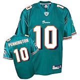 Chad Pennington Miami Dolphins Aqua NFL Replica Jersey