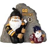 NHL Boston Bruins Gnome Rivalry Garden Stone