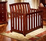 Westwood Design Brookline Convertible Crib with Toddler rail, Virginia Cher ....