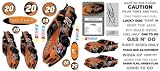 Tony Stewart 20 New Wall Stickers Decal Applique