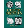 Celtic Motifs: 24 Black-and-White Pressure-Sensitive Stickers (Black-And-White Stickers & Seals)