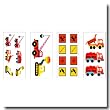 Construction Crew Room Appliques
