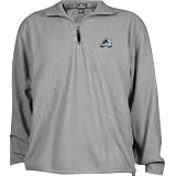 Colorado Avalanche Glacier Pullover Fleece Jacket at Antigua