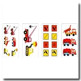 Construction Crew Room Appliques