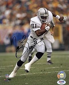 Tim Brown Signed Photo - Raiders 8x10 Authentic - PSA/DNA Certified - Autographed NFL Photos