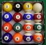 Nexos Satz Billardkugeln, Nummern- u. Queueball 57,2 mm