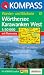  : Kompass Karten, W&ouml;rther See, Triglav NP, Bled: Wanderkarte mit Kurzf&uuml;hrer, Panorama und Radwegen. GSP-geeignet