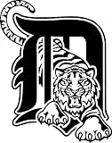 Detroit Tigers MLB Vinyl Decal Sticker / 8" x 10"
