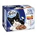 Felix So gut wie es aussieht Doppelt lecker Fleisch Mix12x100g Katzenfutter von Purina