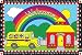 RAINBOW SCHOOL 30PK POSTCARDS