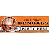 Cincinnati Bengals Official Logo 2ftx6ft Vinyl Banner Flag