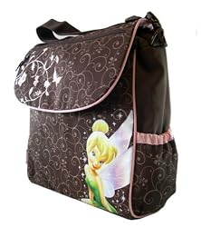 Tinkerbell Diaper Bag Backpack - Disney Fairy Tinker bell Adjustable Shoulder Bag