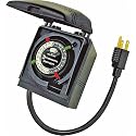 Intermatic 24 Hour Outdoor Christmas Light Plug-In Timer