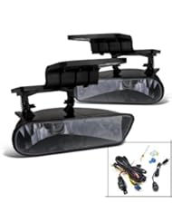 Automotive Parts and Accessories: Chevy Chevrolet Silverado Tahoe Suburban Smoked Fog Lights Lamps - Spec-D Tuning