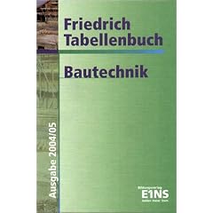 Paket Bautechnik Grundwissen: Friedrich Tabellenbuch, Bautechnik