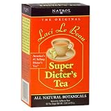 Laci Le Beau Super Dieter's Tea, All Natural Botanicals, Tea Bas, 30-Count Box (Pack of 4)