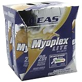 EAS Myoplex Lite Ready To Drink Nutrition Shake, French Vanilla, Pack of 16 516RBxQWdiL. SL160 EAS Myoplex Lite Ready To Drink Nutrition Shake, French Vanilla, Pack of 16