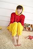 Skycastle(tm) High Quality Winnie the Pooh Cartoon Animal Shaped Winter Unisex One-piece Pajamas Hoodie Sleepwear Cosplay Costume (M)
