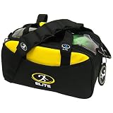 Elite 2 Go Tote Clear Black/Yellow