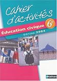 Éducation civique, 6e (TD)