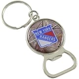 NHL New York Rangers Real Tree Camo Bottle Opener Keychain
