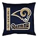 St. Louis Rams NFL Locker Room Jersey Mesh Toss Pillow