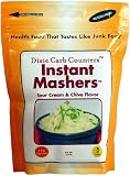 Dixie Carb Counters Sour Cream and Onion Instant Mashers - Low Carb Potatoes Substitute