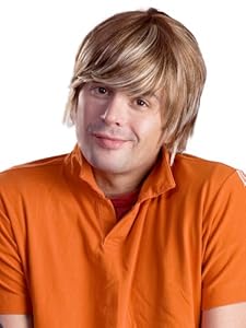 Enigma Wigs Men's Troy, Mixed Blonde, One Size