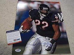 Signed Matt Forte Photograph - 11x14 Holo Coa - PSA/DNA Certified - Autographed NFL Photos