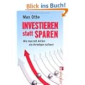 Investieren statt sparen: Wie man mit Aktien ein Verm�gen aufbaut